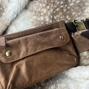 Genuine Leather Crossbody / Fanny Pack